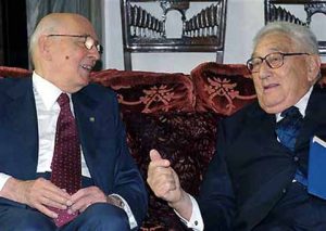 Kissinger & Napolitano (foto quirinale.it