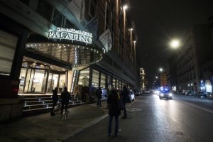 A view of the Palatino hotel where the two Chinese tourists who had tested positive for the coronavirus were staying. These are the first two cases registered in Italy., Rome, 30 January 2020.ANSA/ANGELO CARCONI